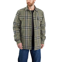 Thumbnail for Carhartt Herren Langarmhemd Flannel Sherpa Lined Shirt, Farbe:Basil, im Sale