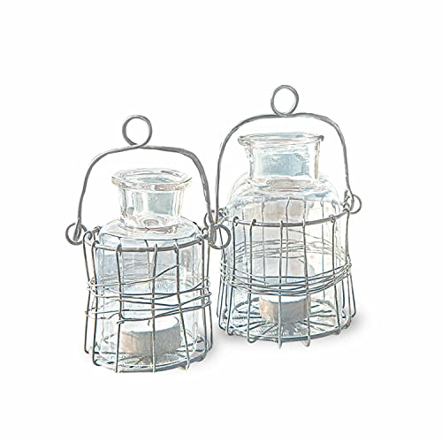 LOBERON Windlicht 2er Set Naomi, Zwei im Sale