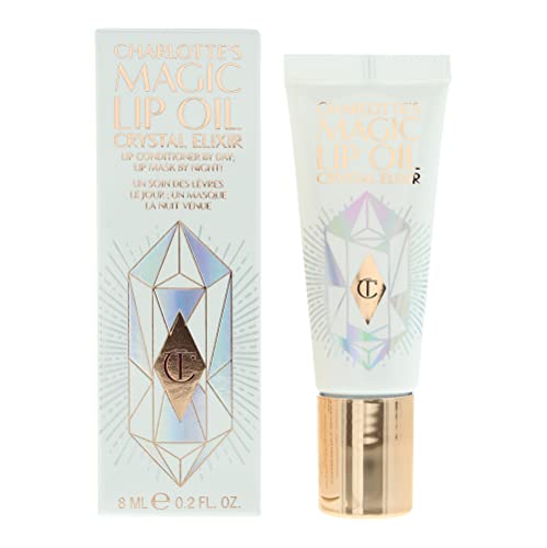 Charlotte Tilbury Magic Lip Oil Crystal Exlir – full size 8 ml – packaged