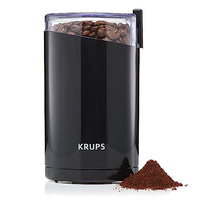 Thumbnail for Krups F20342 Kaffeemühle und Gewürzmühle in Einem, Leistungsstarker Motor, Mahlgrad variabel, 75g Füllmenge, Schlagmesser aus Edelstahl, Sicherheitsdeckel, Anti-Rutsch-Füße, Schwarz im Sale