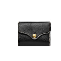 Thumbnail for Fossil Brieftasche für Frauen Heritage, Leder Kartenetui schwarz 9,8 cm, B 1,3 cm, H 7 cm SL8230001 im Sale