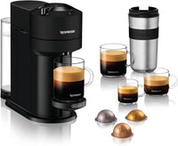 Thumbnail for Nespresso De'Longhi Vertuo Next Kaffeemaschine, ENV120.BM, Schwarz matt, Mattschwarz im Sale