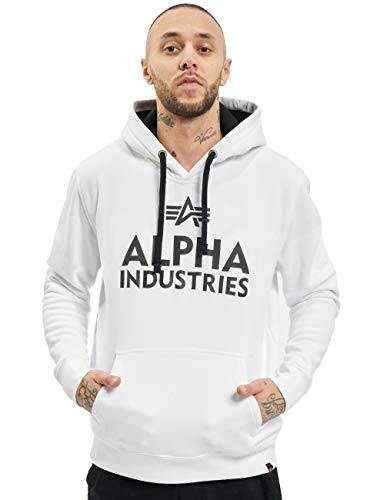 Alpha Industries Men's Foam Print Hoody, Dark Olive, on Sale
