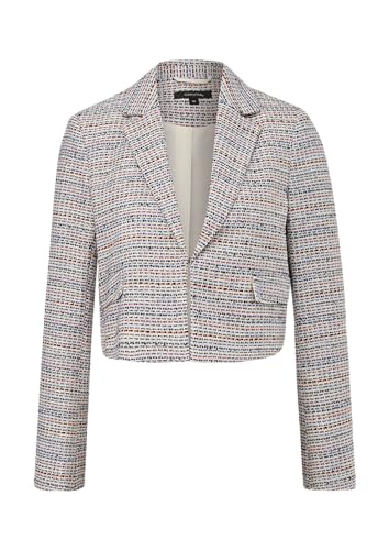 COMMA Damen Blazer 2141107, Mehrfarbig 50s3, 40 im Sale