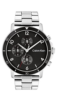 Thumbnail for Calvin Klein Multi Zifferblatt Quarz Uhr für Herren mit Silbernes Edelstahlarmband - 25200067 im Sale