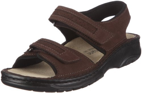 Berkemann Herren Fabian Sandalen, Schwarz, 44.5 EU im Sale