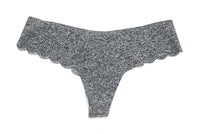 Thumbnail for Victoria's Secret Pink Damen No Show Tanga Panties Medium Logo, Violett, im Sale