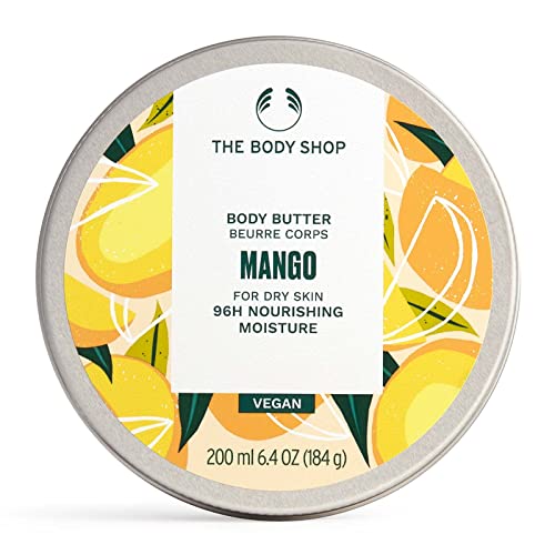The Body Shop Mango Body Butter unisex, Mango Körperbutter 200 ml, 1er Pack (1 x 200 ml)