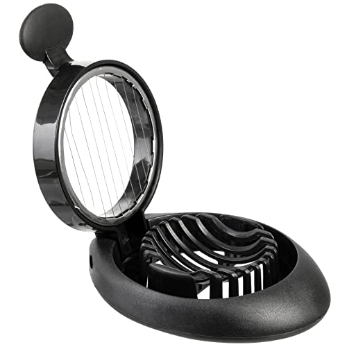 wenco premium Eierschneider, Für 5 mm dünne Eierscheiben, Rostfreie Edelstahl-Schneiddrähte, Spülmaschinengeeignet, Kunststoff, Schwarz im Sale