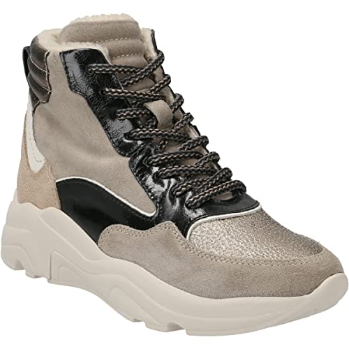 Maripe sneaker RAGUSA VAR.1, suede, beige, women on sale