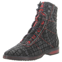 Thumbnail for Simen Damen Stiefeletten grau-weinrot Gr. 40 im Sale