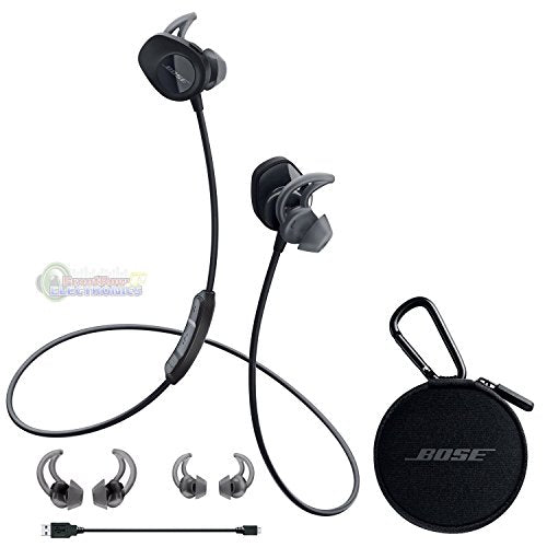 Bose SoundSport, kabellose Sport-Earbuds, (schweißresistente Bluetooth-Kopfhörer zum Joggen), Schwarz, Höhe: 2.86 cmBreite: 2.54 cmTiefe: 2.86 cm im Sale