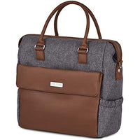 Thumbnail for ABC Design Wickeltasche Jetset – Aufbewahrungstasche für Windeln und Co. – Auch zum Umhängen oder als Rucksack tragbar – Mit Zubehör – Farbe: Street im Sale