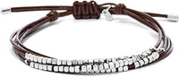 Thumbnail for Fossil Armband Für Frauen, 63mm Verstellbares Braunes Grundmetallarmband, JA6379040 im Sale