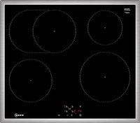 Thumbnail for NEFF M56SBF1L0 Induction hob N50, stove-controlled glass ceramic hob 60 cm wide, power setting, roasting zone, residual heat indicator, surface-mounted, black on sale