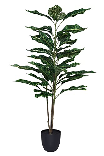 Artificial Dieffenbachia Zebra Leaf in Gloria Pot 100 cm on Sale