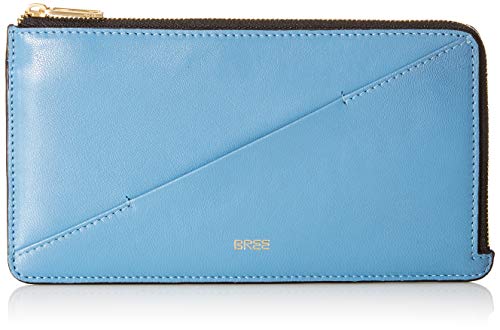 BREE Damen Privy 148, Prov. Blue, Flap Zip. Po. W19 Schlüsselmäppchen Blau (Provincial Blue) im Sale