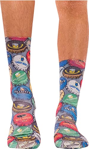 Wigglesteps Herren Socken VINTAGE BEER, one Size (41-46) im Sale