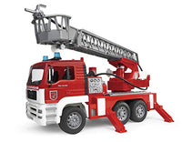Thumbnail for bruder 02771 - Man TGA Fire Department with Turntable Ladder, Water Pump & Light & Sound Module - 1:16 Emergency Vehicle, Fire Engine, Emergency Call, Firefighting Vehicle, Toy on Sale