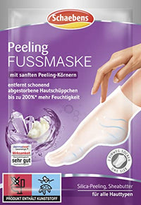 Thumbnail for Schaebens Peeling Foot Mask (2 socks for 1 application) with gentle peeling grains with shea butter and silica peeling for all skin types on sale