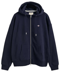 Thumbnail for GANT Damen Shield Zip Hoodie Kapuzenpullover, Dusty PINK, 36 im Sale