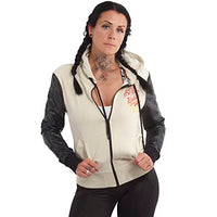 Thumbnail for Yakuza Damen Crests Two Face Kapuzenjacke, Whitecap Gray, im Sale