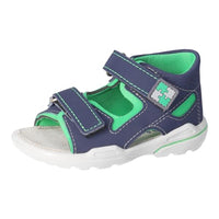 Thumbnail for RICOSTA Jungen Sandalen Manto, Kinder Lauflernschuhe, Weite: Mittel, waschbar, Outdoorsandalen, Halbschuhe, Sommerschuhe, Nautic/neongrün (170), 23 EU im Sale
