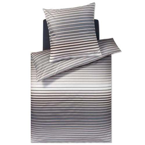 Joop! Shutter Stone bed linen, 1 duvet cover 155 x 220 cm + 1 pillowcase 80 x 80 cm, on sale