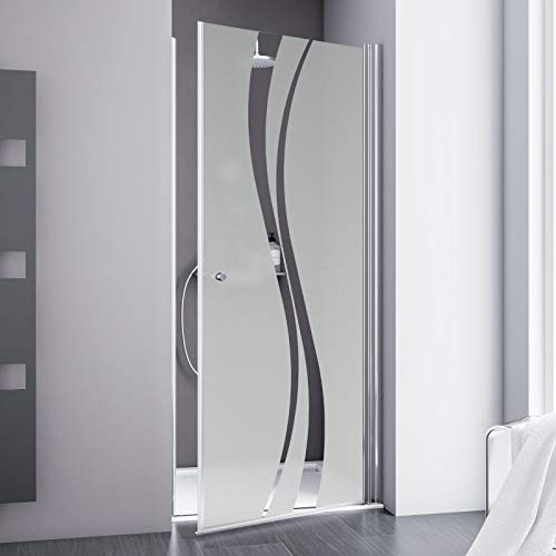 Schulte Alexa Style 2.0 Duschkabine Drehtür für Nische 192 x 90 chromoptik ESG Liane D321006 41 97 im Sale