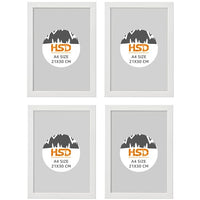 Thumbnail for Ikea FISKBO A4 Frame White 21x30cm - Set of 4