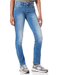 Thumbnail for Timezone Damen Tahilbib Slim TahilaTZ, Smurf Blue Wash, 30W / 32L EU im Sale