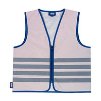Thumbnail for ABUS Lumino Urban Vest Kids – fully reflective safety vest for better visibility at night – with zipper – on sale