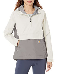 Thumbnail for Carhartt Rain Defender Loose Fit Leichter verstaubarer Anorak Damen Weiß im Sale