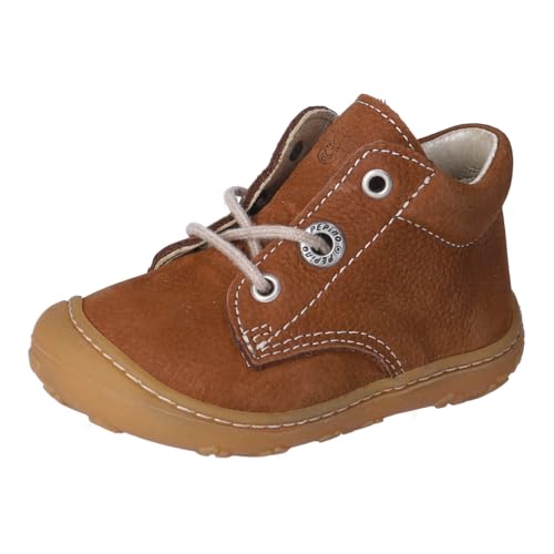 RICOSTA girls' and boys' boots Cory, children's first walker shoes, width: medium, loose insole, terracare, lace-up boots, booties, curry (260), 23 EU on sale