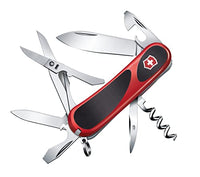 Thumbnail for Victorinox Schweizer Taschenmesser, Evolution 14, Multitool, Swiss Army Knife mit 14 Funktionen, Klinge, Dosenöffner, Schraubendreher 3 mm im Sale