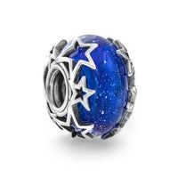 Thumbnail for PANDORA Charm Murano-Glas Moments Sterne Silber, blau 790015C00 im Sale