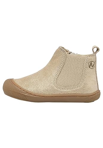 Naturino Lauflernschuhe im Chelsea-Boot, Gold 20 im Sale