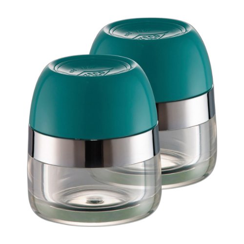WESCO 322 776-54 spice container, set of 2, turquoise on sale