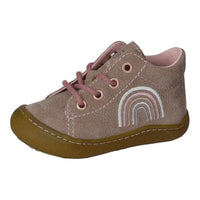 Thumbnail for RICOSTA Mädchen Low-Top Sneaker Kally, Kinder Lauflernschuhe, lose Einlage, terracare, straßenschuhe, eukalyptus/Rose (Regenbogen) (530), 26 EU im Sale