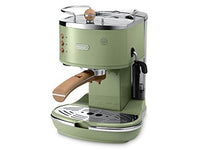 Thumbnail for De'Longhi Icona Vintage ECOV 311.GR – Espresso Siebträgermaschine im RetroLook, Espressomaschine mit manuellem Milchaufschäumer, für Kaffeepulver oder ESE Pads, 1,4 l Wassertank, grün im Sale