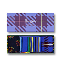 Thumbnail for Happy Socks 3-Pack Classics Socks Set, farbenfrohe und fröhliche, Socken für Männer und Frauen, Mehrfarbig (36-40) im Sale