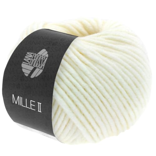 Lana Grossa Mille II 074 Bright Red 50g on sale
