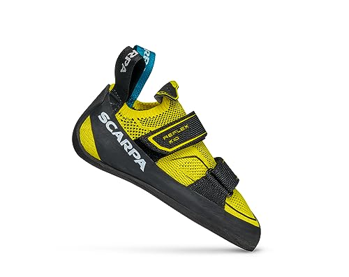 Scarpa Reflex Kid climbing shoes, Yellow-Black FFJ Vision, EU on sale