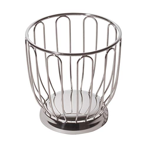 Alessi 370 Basket for Serving Baskets (Round, Stainless Steel, Stainless Steel) on Sale