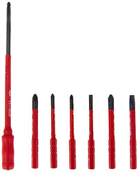 Thumbnail for Wiha Bit Set slimBit electric gemischt mit slimBit Halter 7-tlg. (36079) im Sale