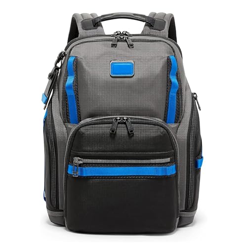 TUMI Alpha Bravo Search Backpack, Grey/Blue, Grey/Blue on Sale