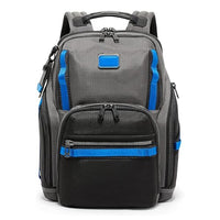 Thumbnail for TUMI Alpha Bravo Search Backpack, Grey/Blue, Grey/Blue on Sale