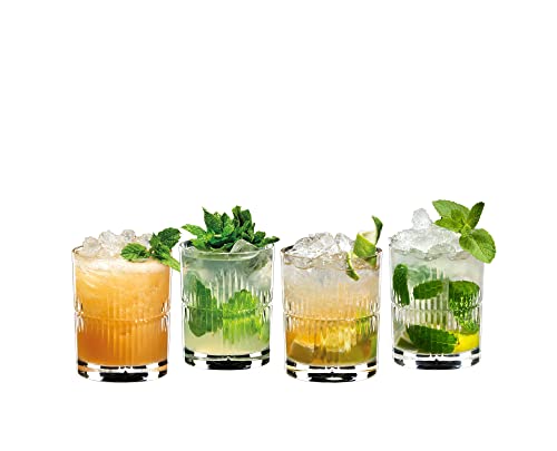 RIEDEL Mixing Rum Set, 4er Set, klares Kristallglas, maschinell gefertigt im Sale