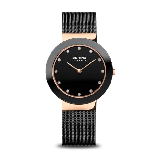 BERING Women's Watch Quartz Movement - Ceramic Collection with stainless steel and sapphire crystal 11435-749 on sale
