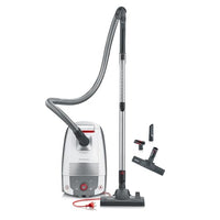 Thumbnail for SEVERIN Bodenstaubsauger mit Beutel S'POWER, leistungsstarker & leiser Staubsauger mit 360° Rollen, HEPA 13 Filter, Zubehör für Parkett & Teppich, platingrau - granatrot, BC 7045 im Sale